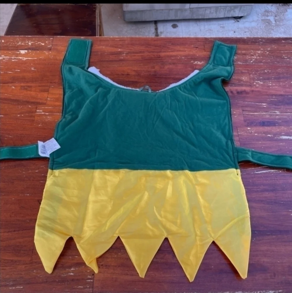 NWT MERRY & BRIGHT Collection Dog Elf Costume Christmas Pet Clothing Velvety New